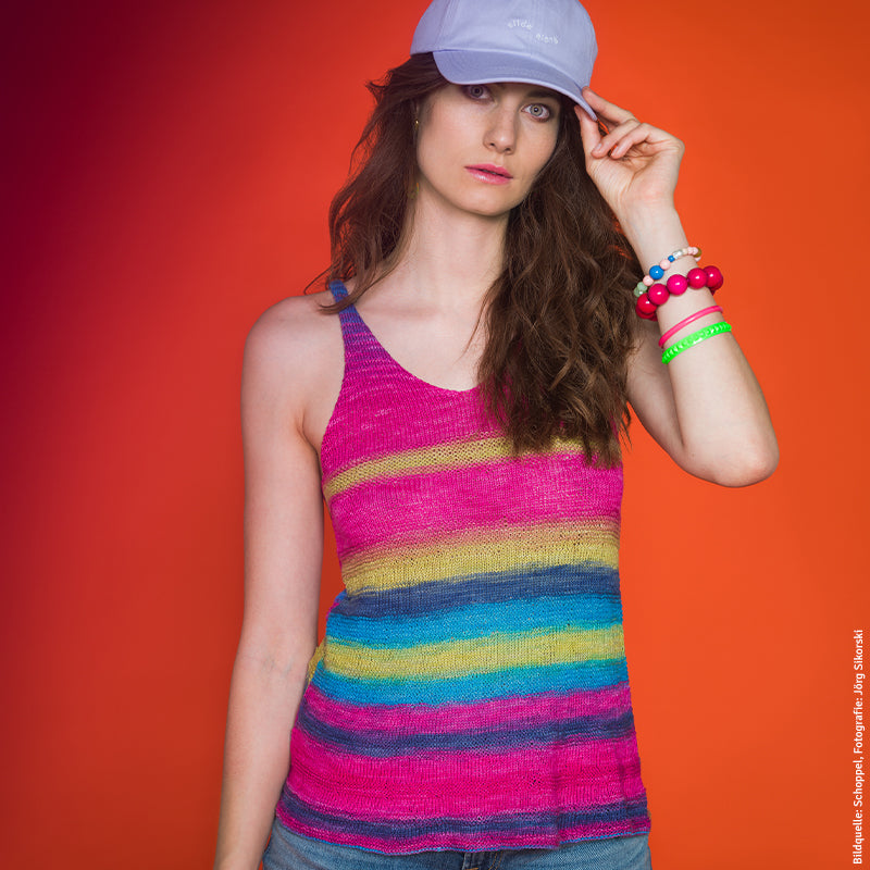 Damentop "Zauberball Cotton" 109299.27