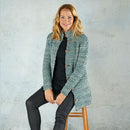 Damenlongjacke "Feinstrumpf Color" 760005