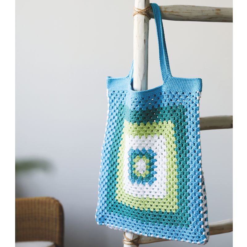 Gehäkelte Tasche "Cotton Fun" 762111