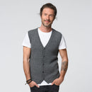 Herrenweste "Merino Extrafein" 765040