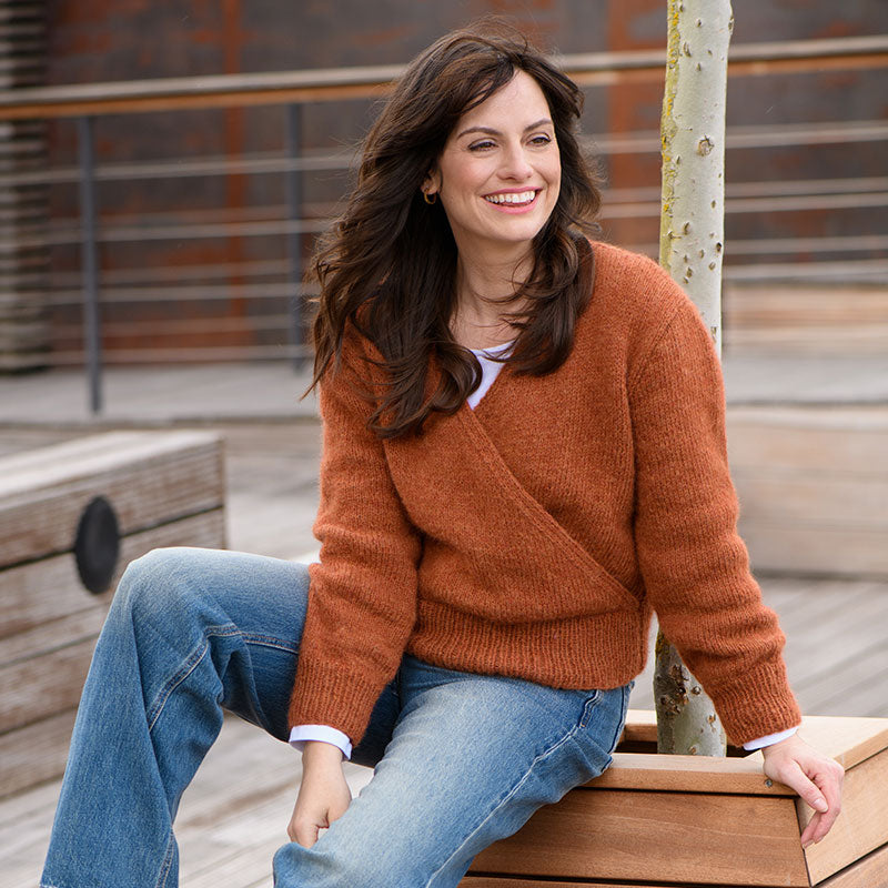 Damenwickelpullover "Irland" 765043