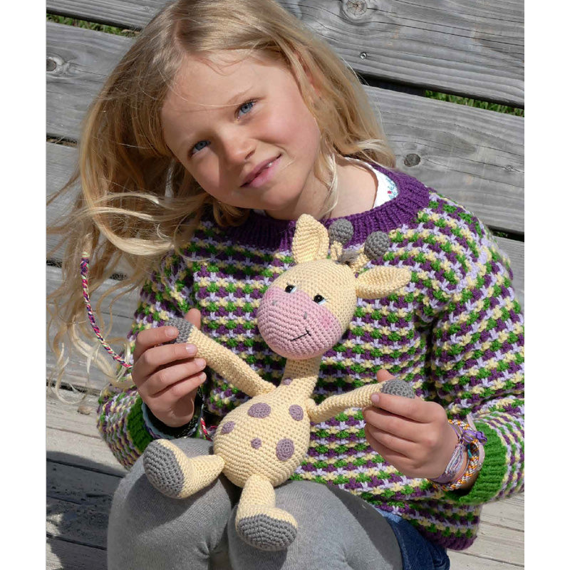 Gehäkelte Giraffe "Eco Cotton" GR5050