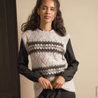 Damenpullunder "Fine Tweed Haze" 109235.8