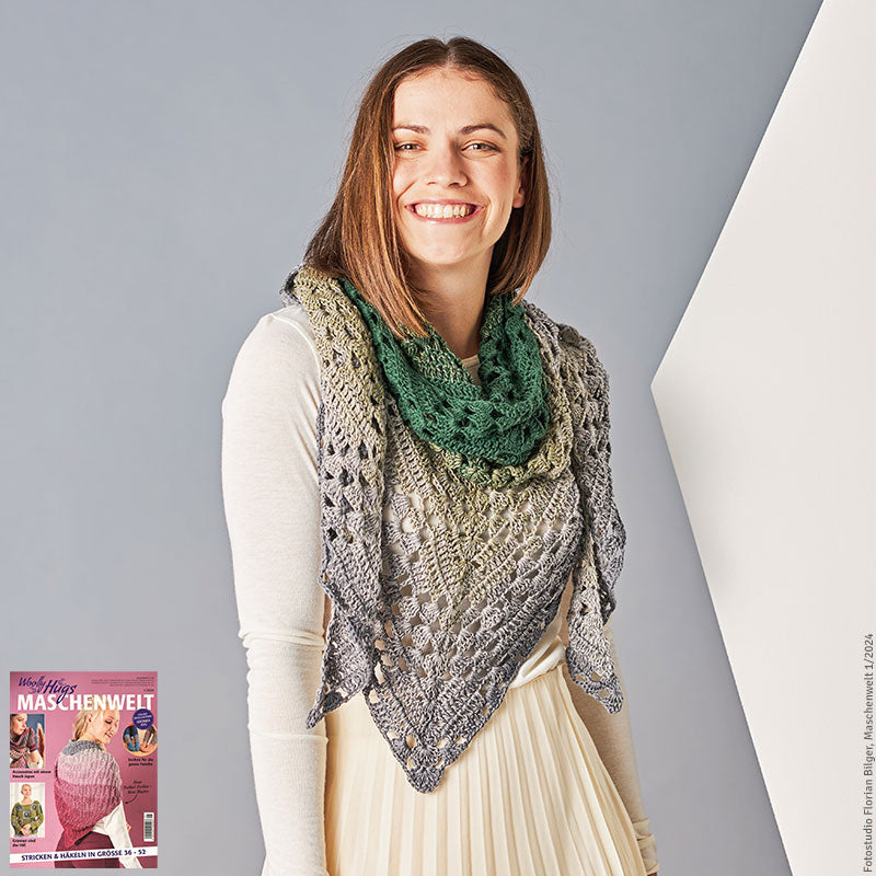Dreiecktuch "Bobbel Cotton" 109254.20