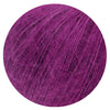 Silkhair purpurrot