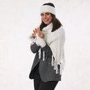 Dreiecktuch, Stirnband & Armstulpen "Delhi" 761028