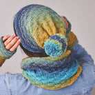 Mütze, Loop und Armstulpen "Diamant" 762089