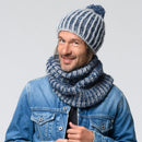 Herrenmütze mit Loop "Arezzo & Bari" 765105