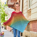 Damenponcho "Bobbel Cotton" LK4095