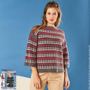 Damenpullover "Merino Silk Socks & Year Socks" LK4673