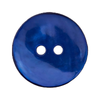 Perlmuttknopf blau 23mm