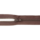 Reißverschluss braun 80cm