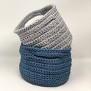 Gehäkelte Körbchen "Rope" 760094
